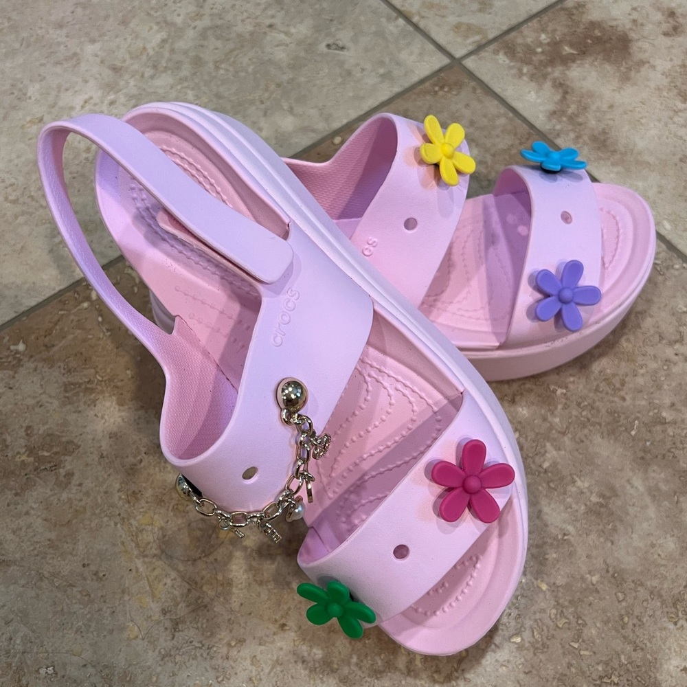 CROCS & JIBBITS SANDALS - Picture 3 of 16
